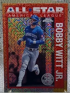 2025 Topps Chrome All-Star Bobby Witt Jr. Circuit Refractor Hobby Exclusive🔥 - Picture 1 of 1