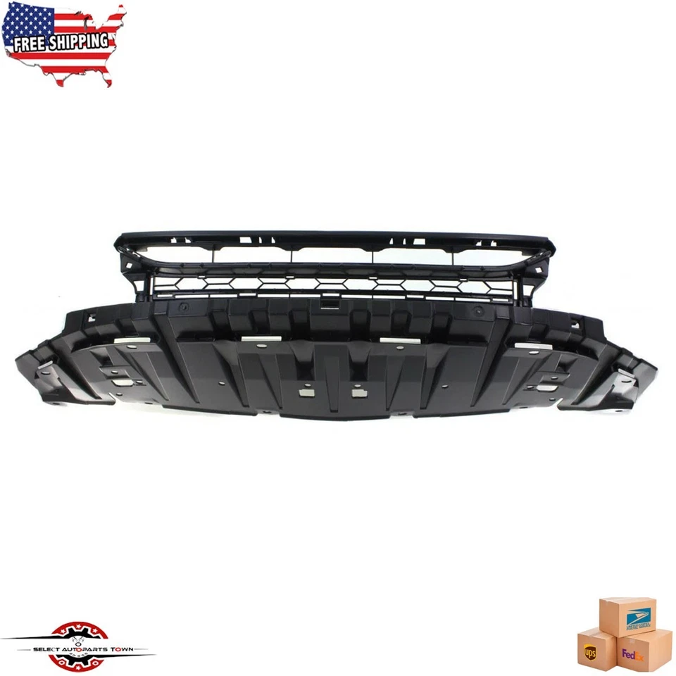 Fits 2013-2015 Honda Civic Sedan New Front Bumper Lower Grille Black HO1036116 Foto 1 de 4