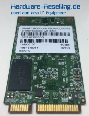 Smt Emc Smart Xp+ 32gb Mlc 1,8" Msata Ssd 6gbps Shmst6d032ghm11emc 118000100 - Image 1 of 2