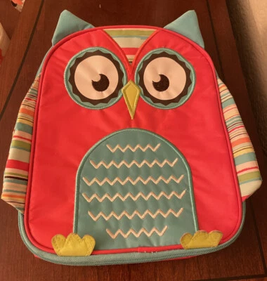 Bolso de Mano de Almuerzo Thirty One 31 Chill-icious Pink Owl Aislado Térmico Usado en Excelente Condición Foto 1 de 4
