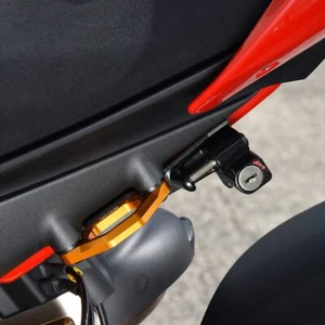 SATO RACING Ducati Panigale V4 / Streetfighter V4 Helmet Lock  [D-V418HL] - Picture 1 of 5