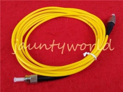 1PCS 3M ST-FC Singlemode Simplex 9/125 Fiber Optic Cable - Image 1 of 4