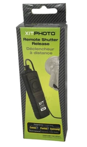 Xit XT60RS Remote Shutter Release for Canon, Pentax, Samsung DSLR Cameras - Picture 1 of 6