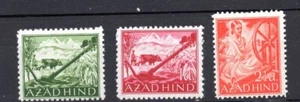 India 1943 AZADH HIND, ADAMANS y NICOBARS, conjunto perforado, MNH - Imagen 1 de 1