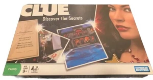 Clue Discover the Secrets Board Game 2008 Parker Bros Complete New Sealed - Picture 1 of 3