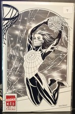 Silk 2 Tyler Kirkham Basketball Rookie Trading Card Variant Marvel B&W