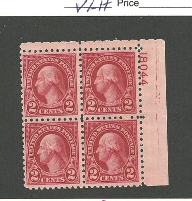 583 OG VLH plate 18044 - Image 1 of 2