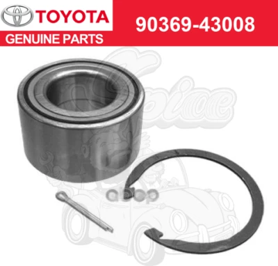 Cojinete de rueda delantera genuino Toyota Lexus ES300 Sienna RAV4 90369-43008 Foto 1 de 2