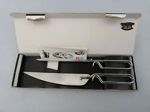Menú Danish Steel House cubiertos de rebanada de dos piezas diseño danés - Imagen 1 de 10
