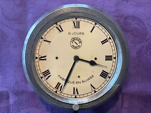 Vintage Autouhr Jaeger Paris Suisse Oldtimer Uhr Cockpit Dashboard clock - Bild 1 von 5