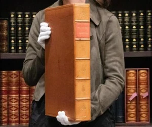 1792 Works of Flavius Josephus Jewish Wars History Illustrated Lg Folio 17" Tall - Picture 1 of 24