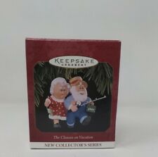 Hallmark Keepsake 1997 The Clauses on Vacation Collector's Series #1 Fishing 