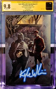 Kyle Willis 1 Glow in the Dark 5/10 Metal Biggie Venom Tupac Carnage CGC ss 9.8 - Picture 1 of 1