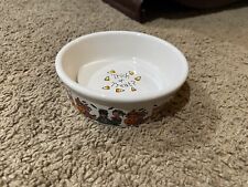 "Goblins" by Ursula Dodge Halloween Stoneware Pet Food Bowl Small 5" Signature