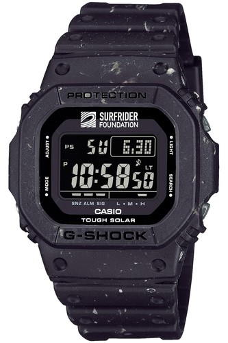 Casio G-Shock G-5600SRF-1JR Limited Surfrider Collaboration Watch 
