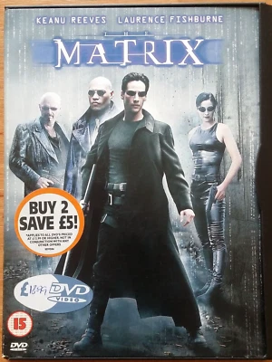 The Matrix DVD (1999) Keanu Reeves, Wachowskis - Image 1 of 4