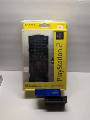 Sony Playstation 2 PS2 DVD Remote Control - Brand New SEALED W/ DONGLE (OPEN) - Image 1 of 4