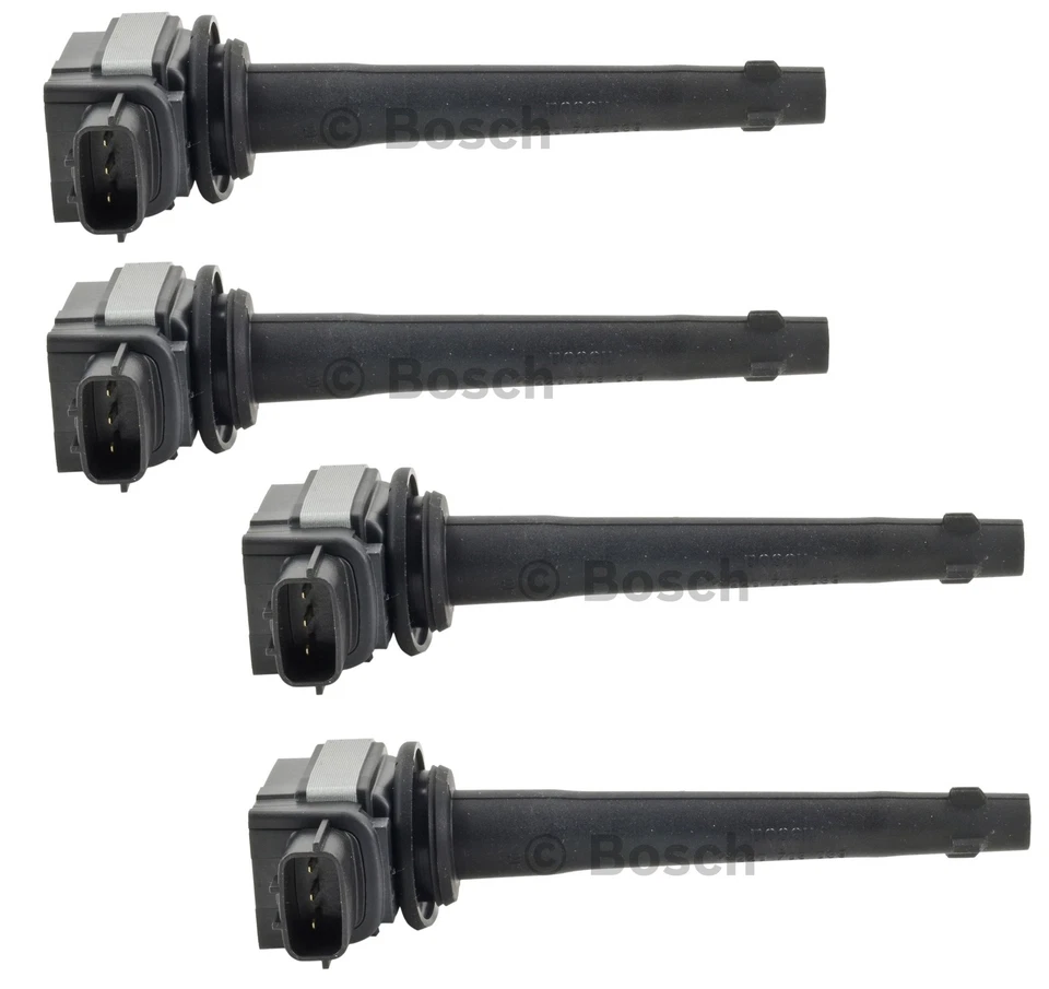 Conjunto de 4 Bobinas de Ignição Direta Bosch 0221604014 para Nissan Sentra 2.0L L4 NOVO - Imagem 1 de 1