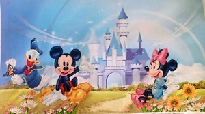 Finished Cross Stitch 5D Picture Unframed Mickey Minnie Donald Disney - Picture 1 of 5