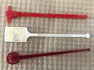 Vintage Boston North Shore Swizzles Lot Gen Glover Romie's Red Coach Grill EX - Bild 1 von 3