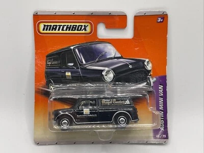 Matchbox Austin Mini Van Express Royal Couriers Body Graphic Unopened - Image 1 of 2