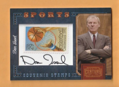 Dan Issel AUTO 2010 Panini Century Sports Stamp Materials /20 Kentucky Wildcats - Image 1 of 2