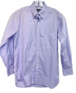 Paul Stuart Traveler Shirt Mens Sz16 Violet Button Down Dress Shirt (A13) EUC - Picture 1 of 9