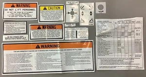 JLG Decal Kit for Gradall 544D-10 Telehandler (B422) - Picture 1 of 8