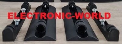 PAIR of Genuine Bose 151SE 161 OEM Black Wall Mount Speaker Swivel Brackets - Image 1 of 3