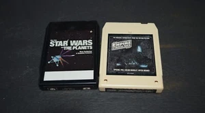 8 Track lot Star Wars: The Empire Strikes Back & Hits From SW & the Planets - Picture 1 of 8