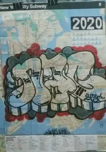 NY GRAFFITI MAP - Picture 1 of 7