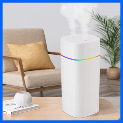 USB Cool Mist Sprayer Portable 600ml Electric Air Humidifier Aroma Oil Diffuser - Image 1 of 4