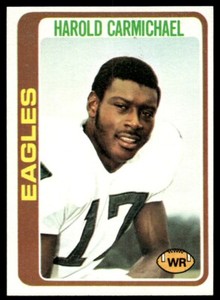 1978 TOPPS HAROLD CARMICHAEL PHILADELPHIA EAGLES #379