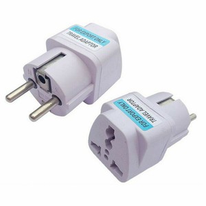 UK To EU Europe EURO / US USA AC Power Wall Plug Travel Charger Adapter Converter