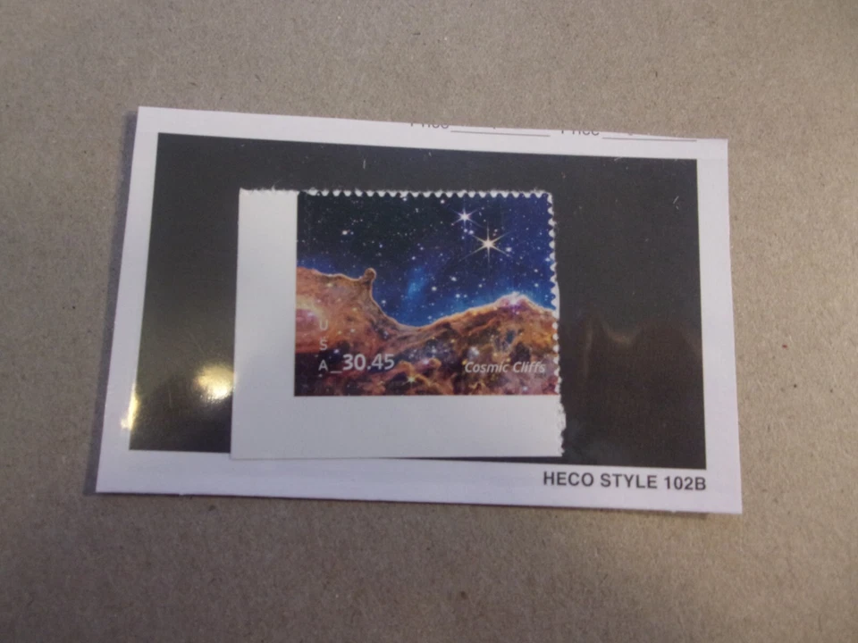USA Mint, 2024 Issue, $30.45 Cosmic Cliffs, Express Mail , Scott #5828 - Image 1 of 1