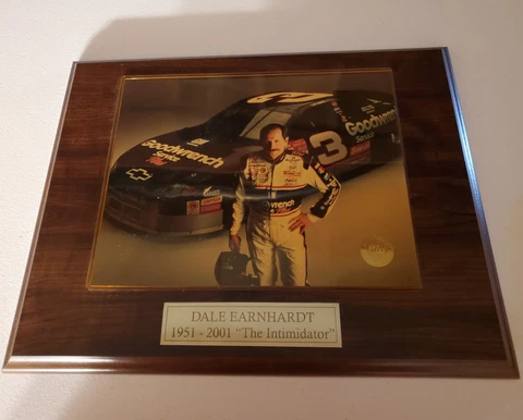 Dale Earnhardt Sr #3 “The Intimidator” 1951-2001 NASCAR Wall Plaque 15” by 12” Cover
