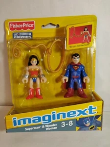 Imaginext DC Super Friends SUPERMAN & WONDER WOMAN (CosBman659) - Picture 1 of 7