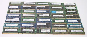 LOT (148) Multi Brand 2GB SODIMM Laptop Memory RAM Mixed Speeds & Brands - Picture 1 of 15