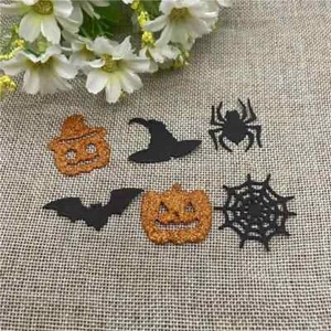 (D46) HALLOWEEN PUMPKIN SPIDER METAL CUTTING DIE, SCRAP-BOOKING, STENCIL, CARDS - Picture 1 of 3