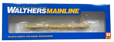 HO Scale Walthers MainLine 910-5385 VTTX 92297 60' Pullman-Standard Flatcar - Image 1 of 2