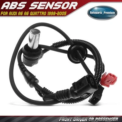 Sensor de velocidad de rueda ABS para Audi A6 A6 Quattro 98-05 4B0927803A delantero derecho o derecho Foto 1 de 4