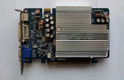 Asus EN7300GT Silent nVidia GeForce 7300GT 256MB PCI-Express VGA Card - Test OK! - Image 1 of 4