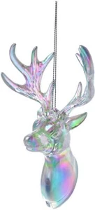 Clayre & Eef 65602 Dekoration Hänger Rentier Regenbogenfarben 9x6x14 cm - Bild 1 von 1