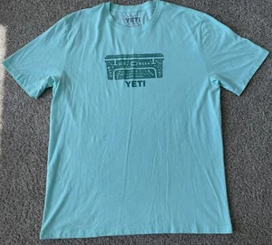 Yeti Ice Beer More Beer Cooler Sea Foam Green 2017 T-Shirt Mens 2XL - Picture 1 of 4