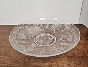 BEAUTIFUL FOSTORIA ROMANCE 13" LARGE FRUIT CONSOLE BOWL - Bild 1 von 4