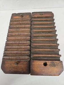 Stampo per sigari vintage XX secolo in legno a compressione fatto a mano Europa? 10 - Foto 1 di 22