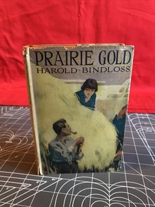 Antique 1925 Prairie Gold by Harold Bindloss Hardcover w/ Dust Jacket - Picture 1 of 13