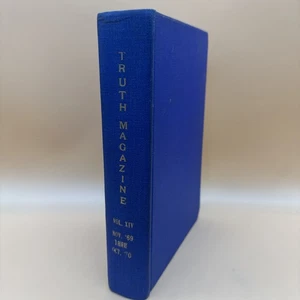 Vintage Truth Magazine Vol XIV 1969 - 1970 Christian Gospel Spiritual Literature - Foto 1 di 12