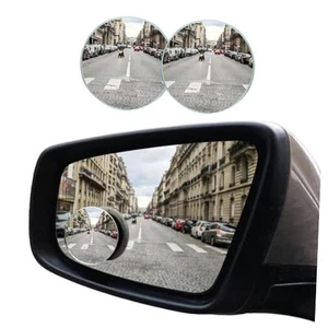 Auto Toter-Winkel-Spiegel, 2"" runder konvexer Spiegel, rahmenloses HD-Glas rund/2 Stück - Bild 1 von 8