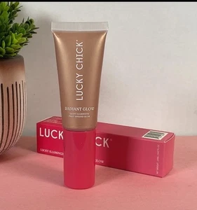 NIB LUCKY CHICK  Fruit Infused Illuminizer 0.67 fl oz - Radiant Glow (Bronze) - Picture 1 of 2